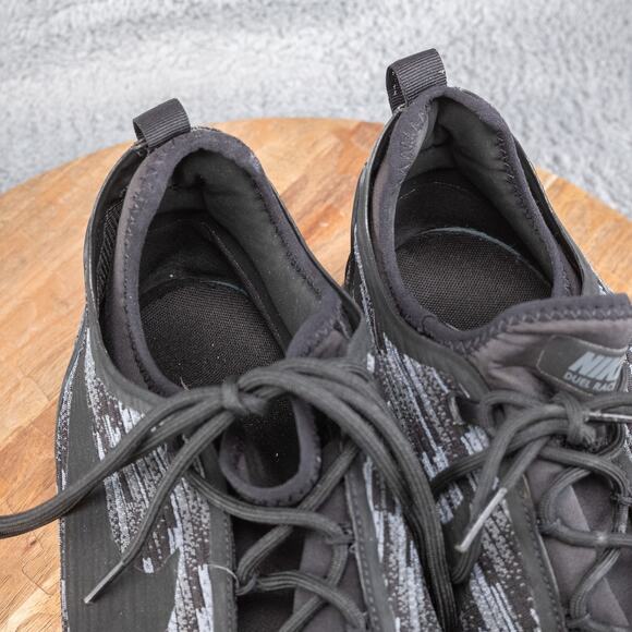 Dual Racer Training Shoes Mens 13 Black Cool Grey Running Work Out - Picture 6 of 9